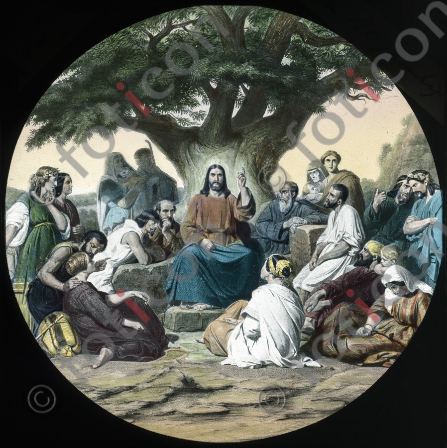 Die Bergpredigt | The Sermon - Foto foticon-600-norton-nor01-15.jpg | foticon.de - Bilddatenbank für Motive aus Geschichte und Kultur
